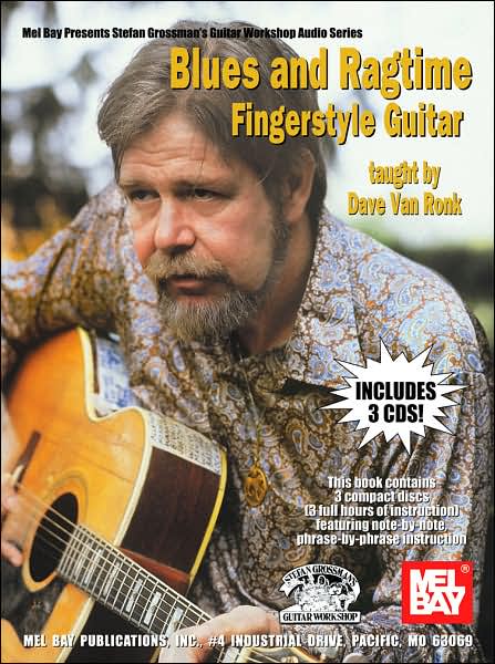 Blues and Ragtime Fingerstyle Guitar [With 3 CDs]