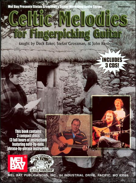 Celtic Melodies for Fingerpicking Guitar [With 3 CDs]