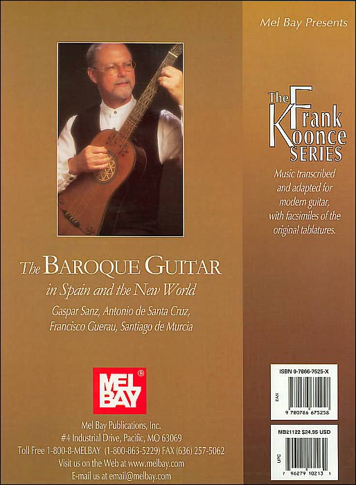The Baroque Guitar in Spain and The New World