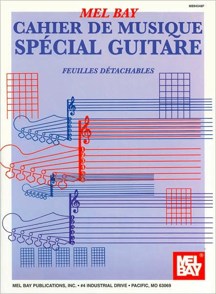 Cahier de musique spécial guitar: Feuilles Détachables (Rock Guitar Manuscript Book)