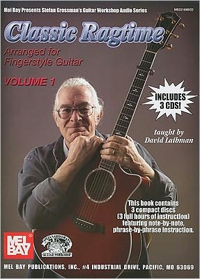 Classic Ragtime Guitar, Volume 1 Book/3-Cd Set