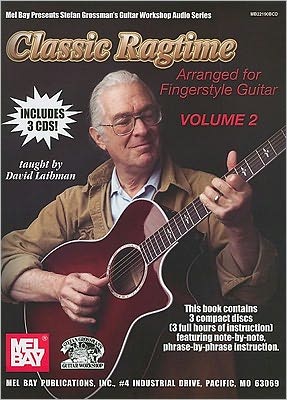 Classic Ragtime Guitar, Volume 2 Book/3-Cd Set