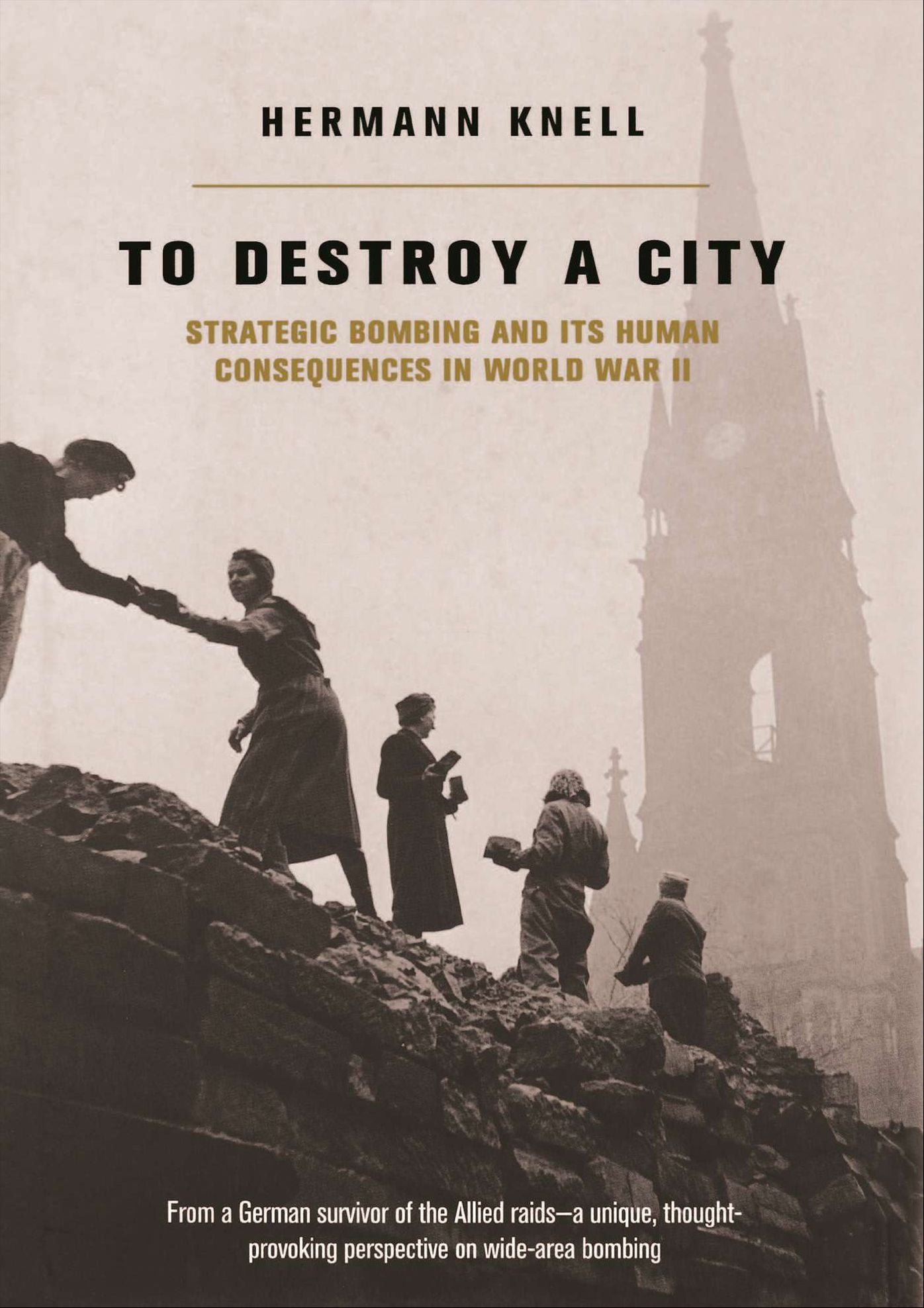 To Destroy A City: Strategic Bombing And Its Human Consequences In World War 2
