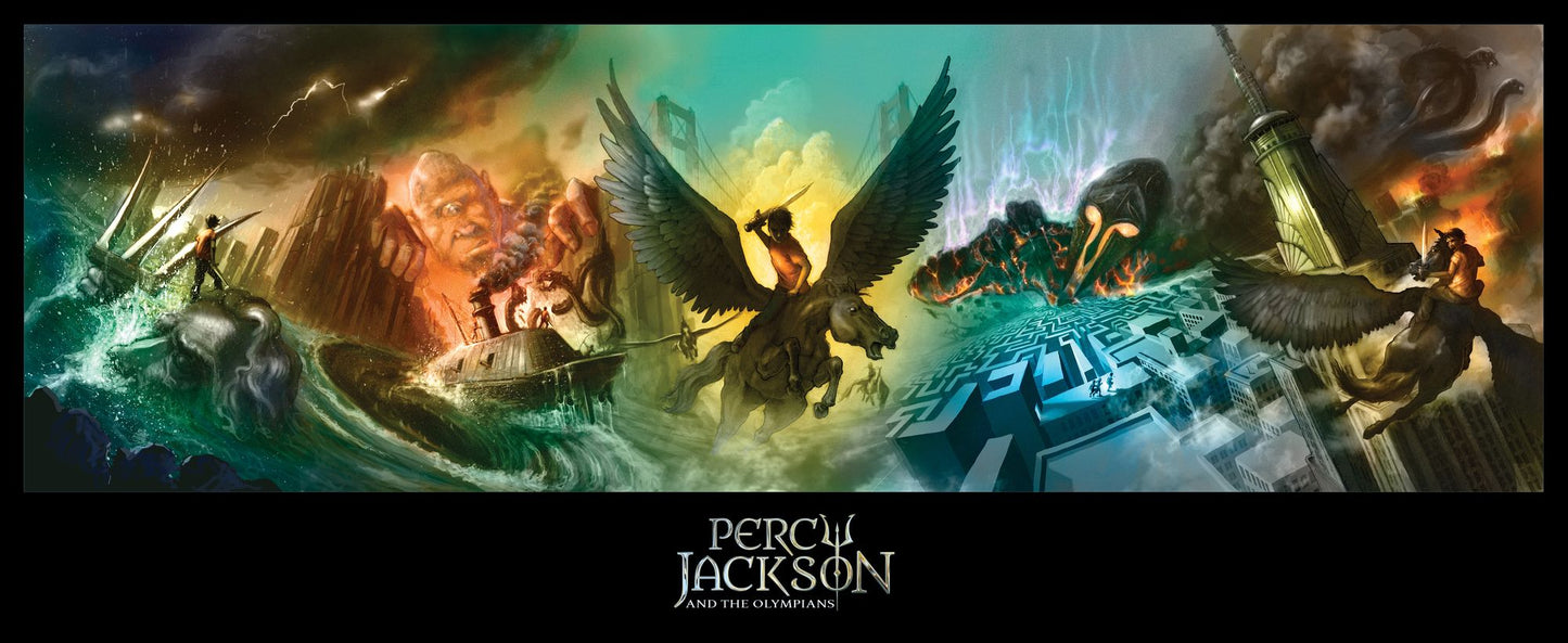 The Lightning Thief (Percy Jackson and the Olympians Series #1)