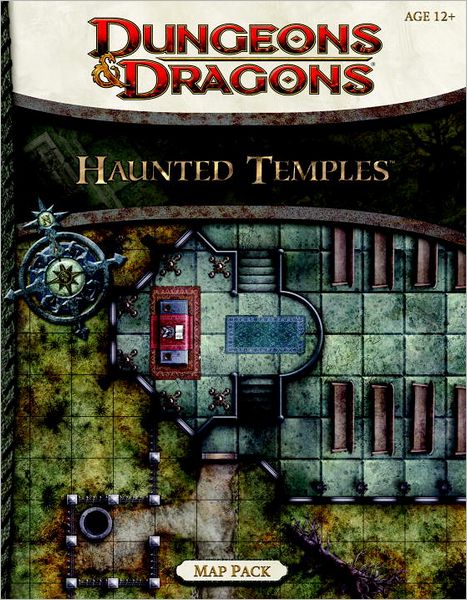 Haunted Temples Map Pack: A 4th Edition Dungeons & Dragons Accessory