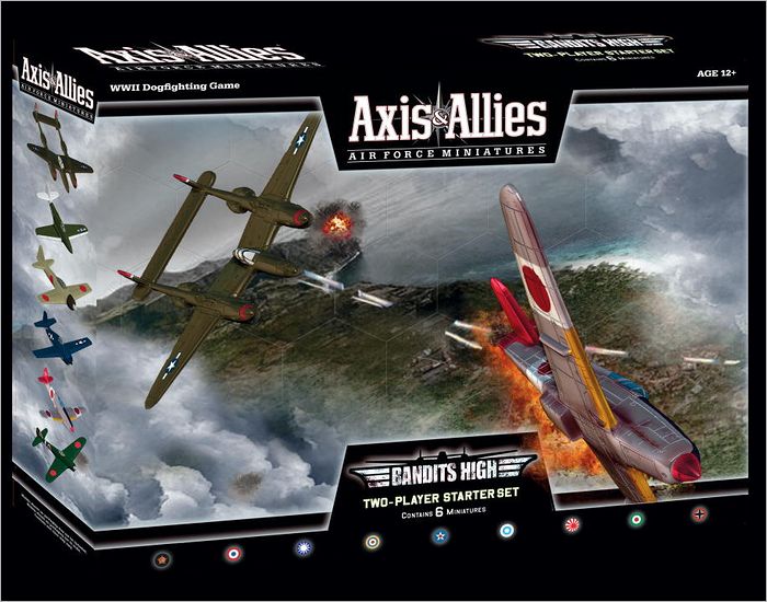 Axis & Allies Air Force Miniatures: Bandits High Starter: Starter, Set 2