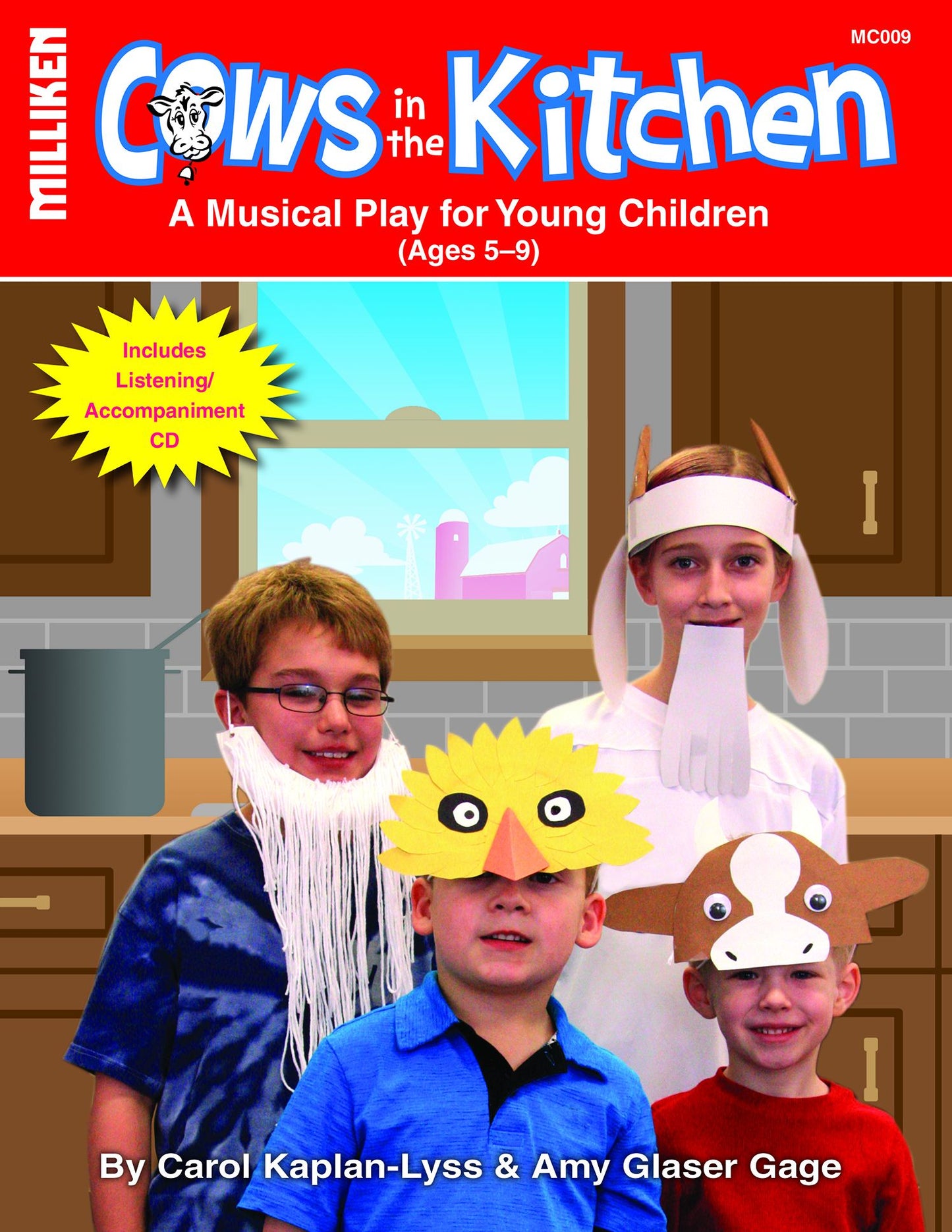 Cows in the Kitchen: A Musical Play for Young Children (Ages 5-9) [With CD (Audio)]