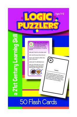 Logic Puzzlers Flash Cards for Ages 11-12