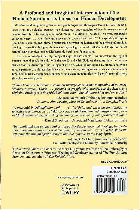 The Logic of the Spirit: Human Development in Theological Perspective
