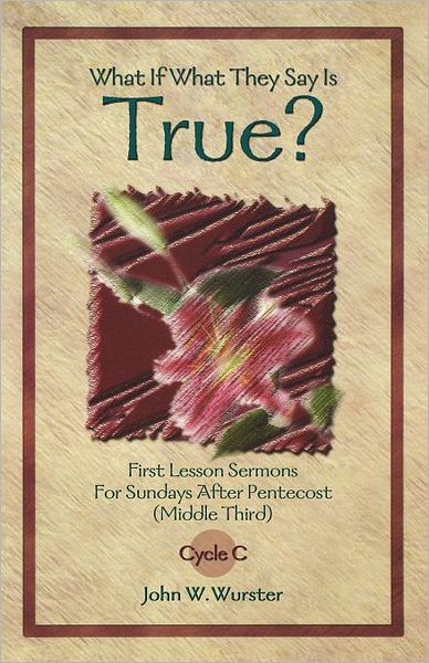 What If What They Say Is True?: First Lesson Sermons for Sundays after Pentecost (Middle Third) Cycle C