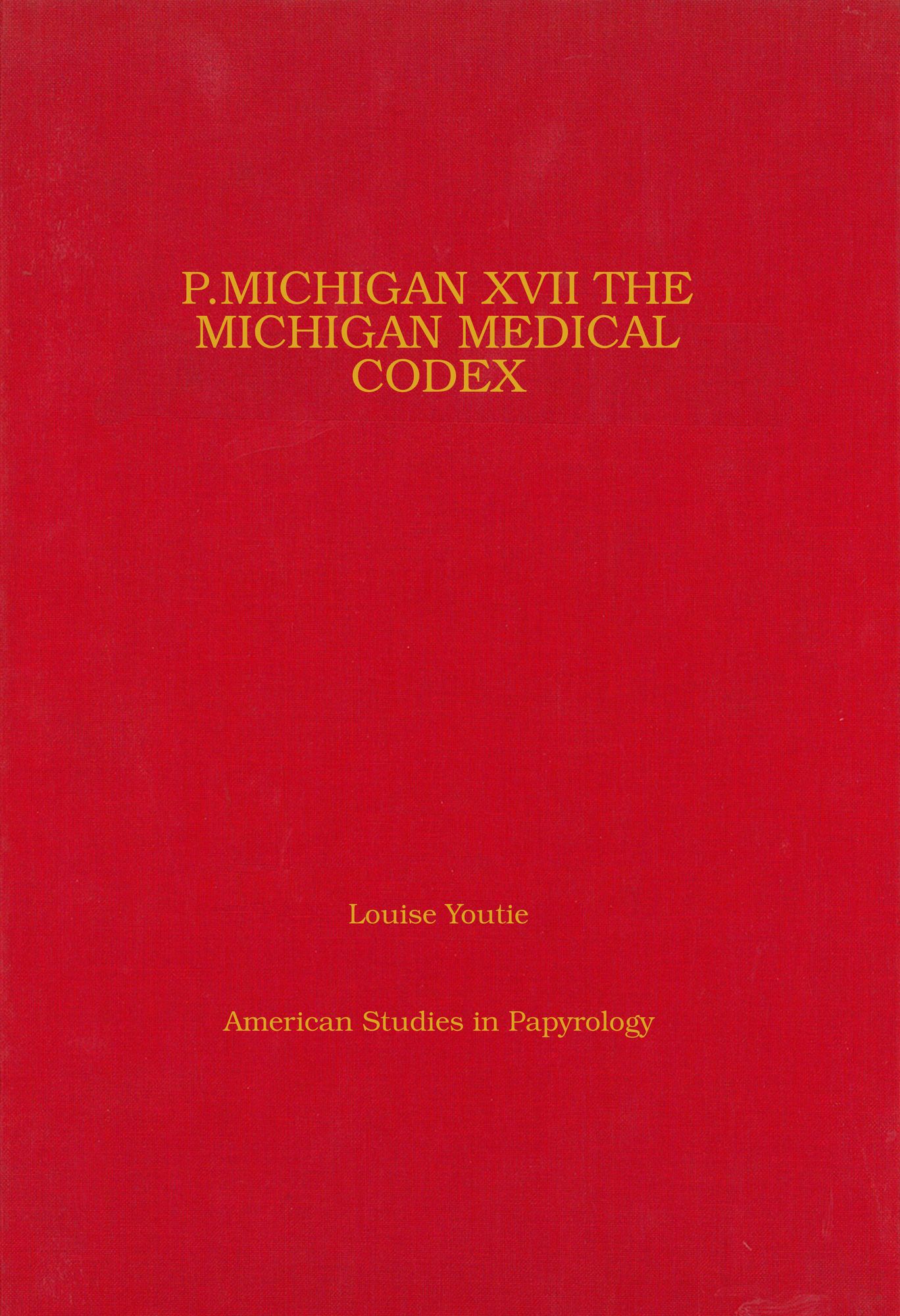 Michigan Papyri XVII