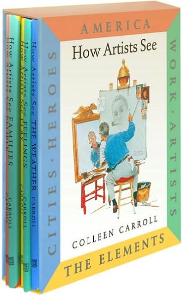 How Artists See 6-Book Collection II: America/Work/Artists/The Elements/Cities/Heroes