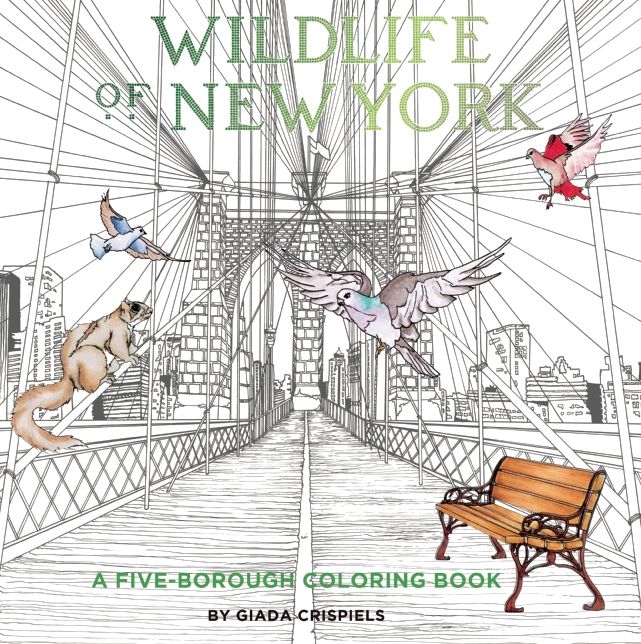Wildlife of New York: A Five-Borough Coloring Book