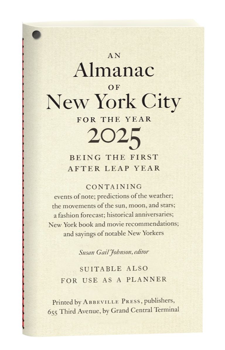 An Almanac of New York City for the Year 2025