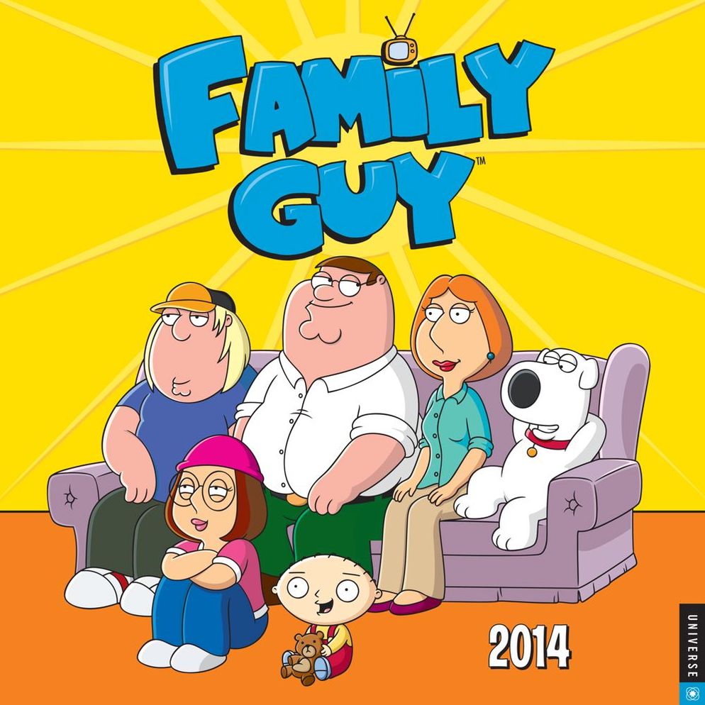 2014 Family Guy Wall Calendar