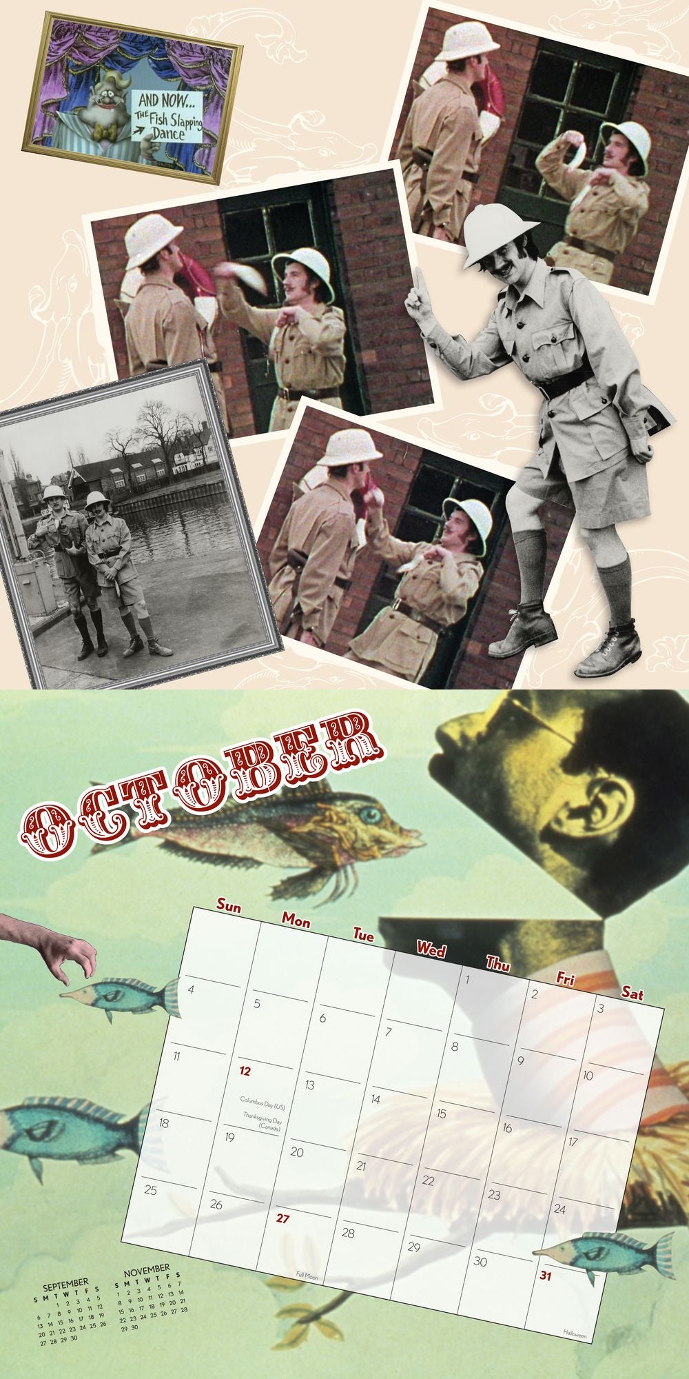 Monty Python's Flying Circus 2015 Wall Calendar