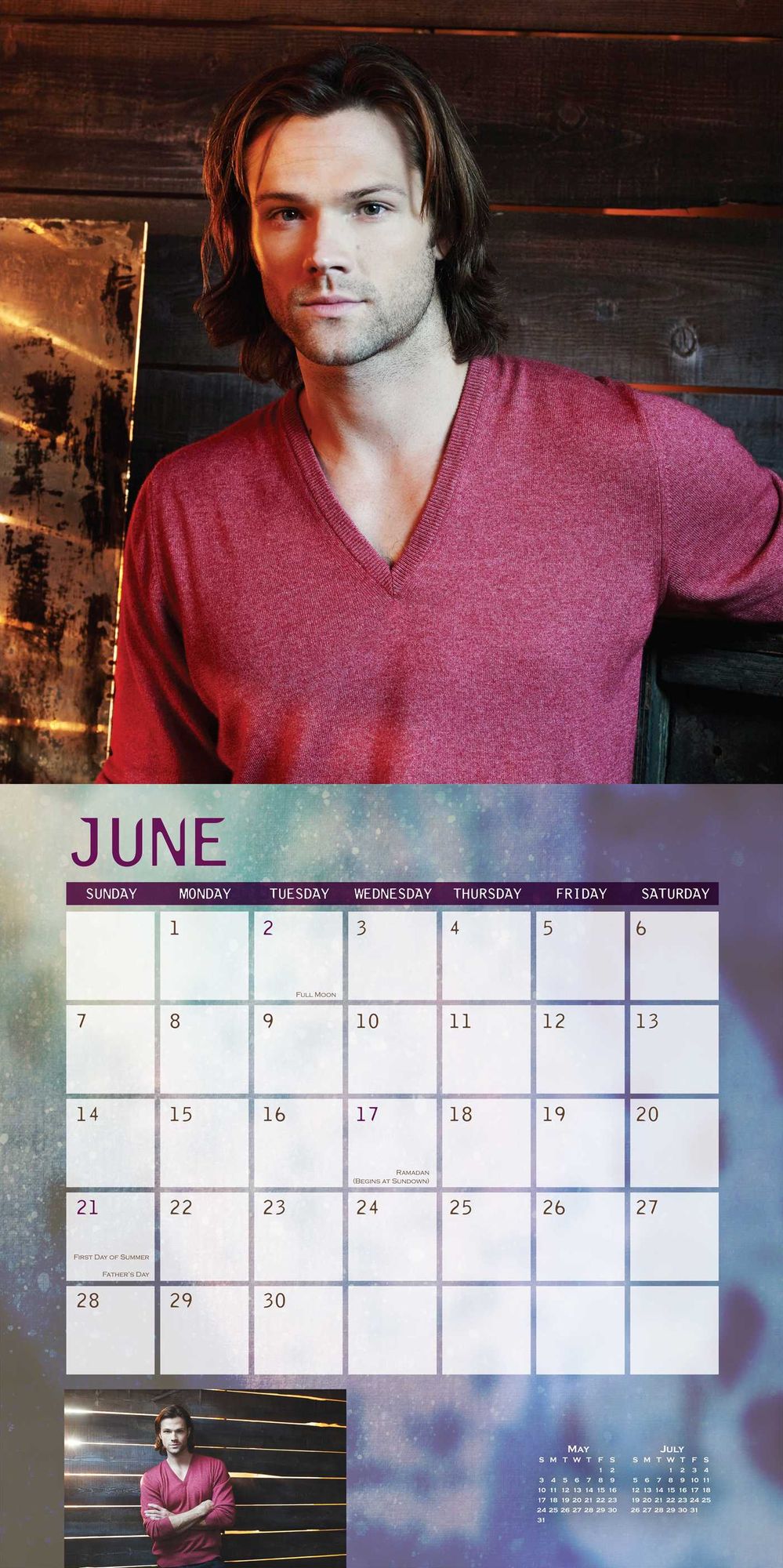 Supernatural 2015 Wall Calendar: The Television Series
