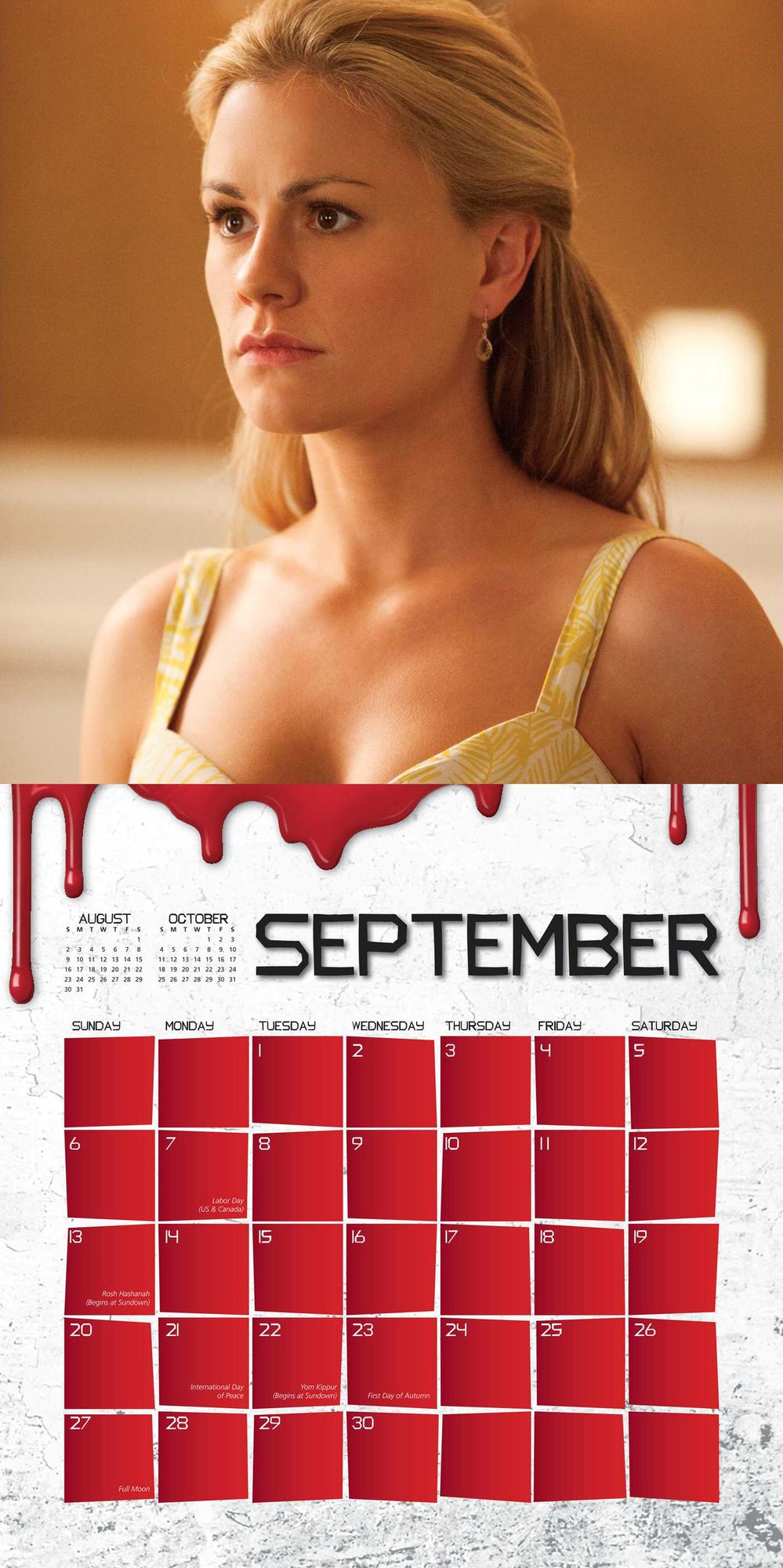 True Blood 2015 Wall Calendar