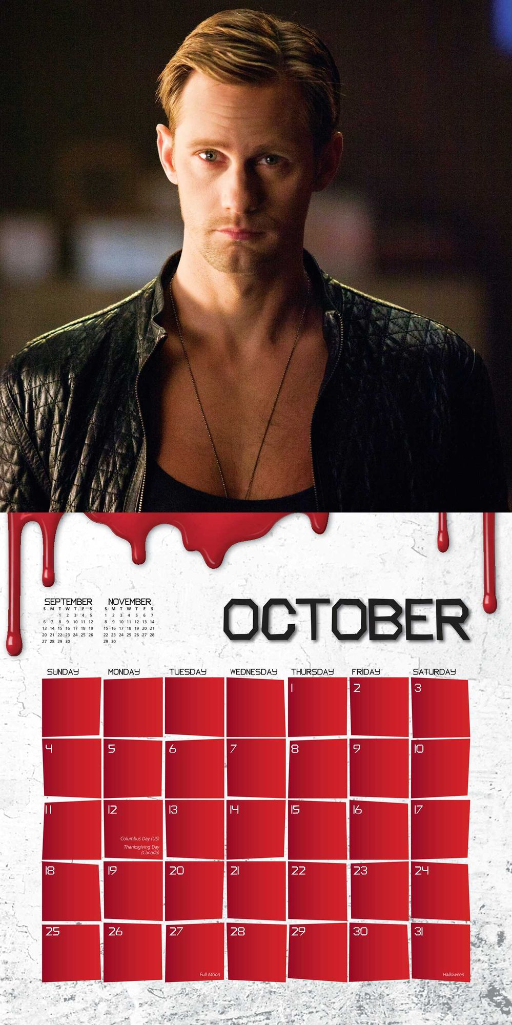True Blood 2015 Wall Calendar