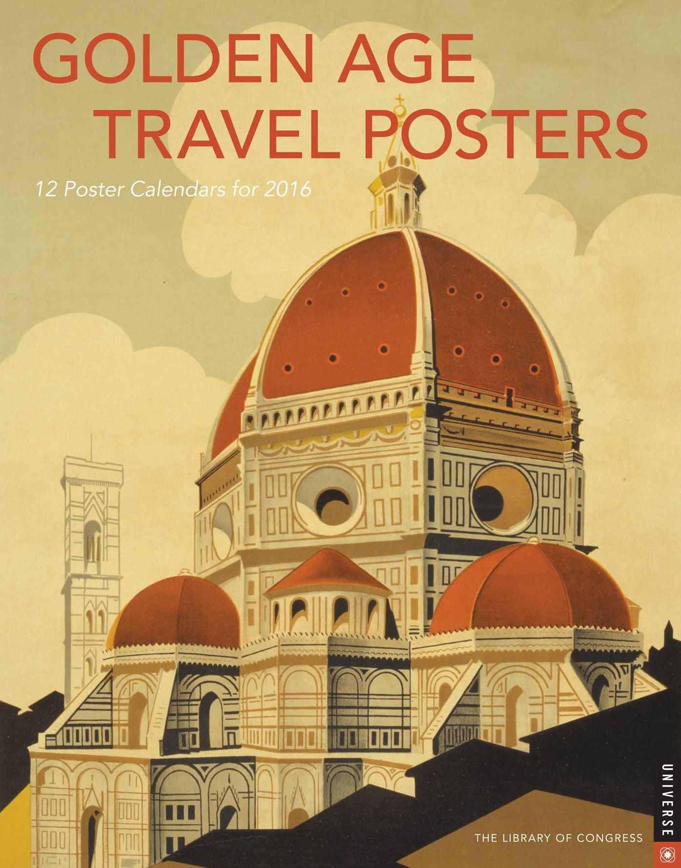 2016 Golden Age Travel Posters Boxed Posters Calendar