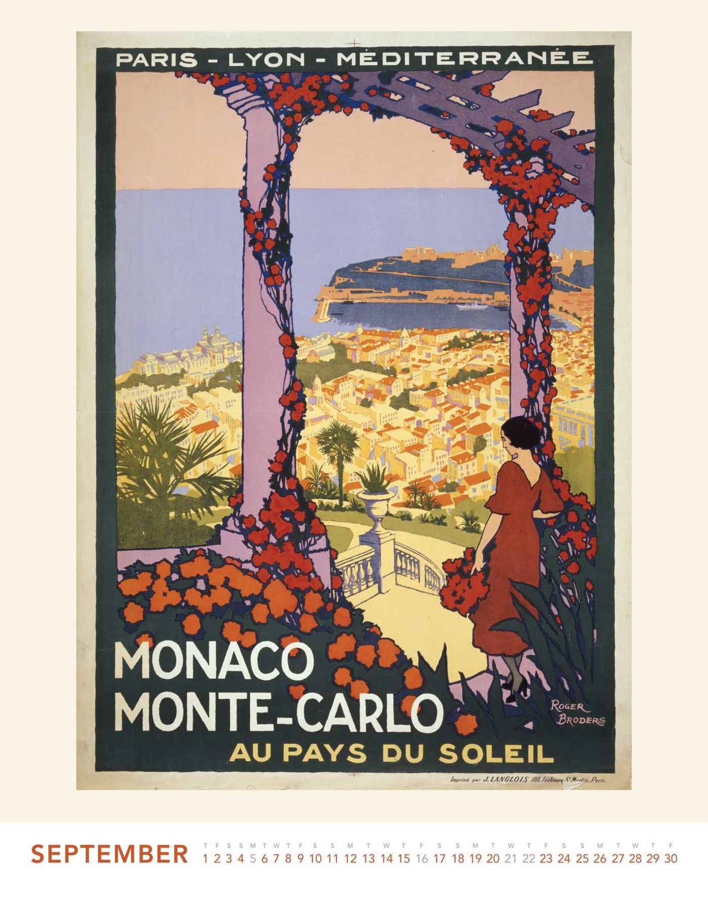 2016 Golden Age Travel Posters Boxed Posters Calendar