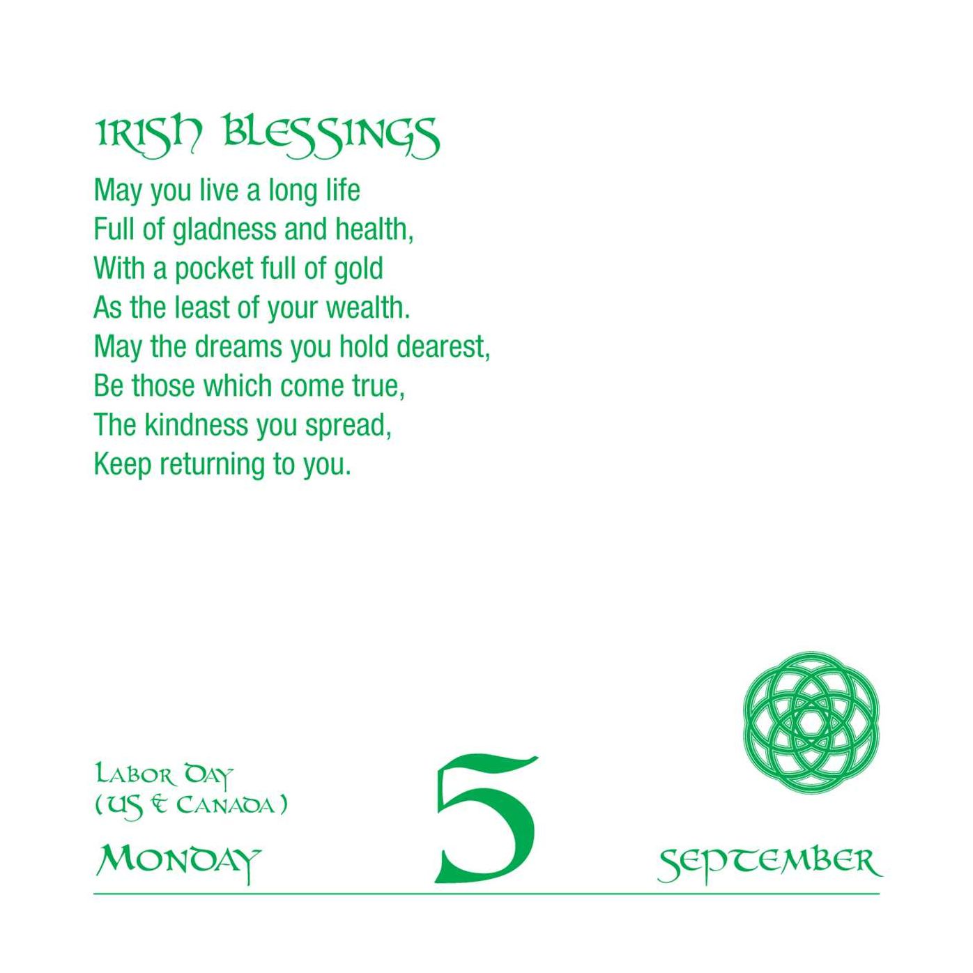 366 Things to Love About Being Irish 2016 Day-to-Day Calendar