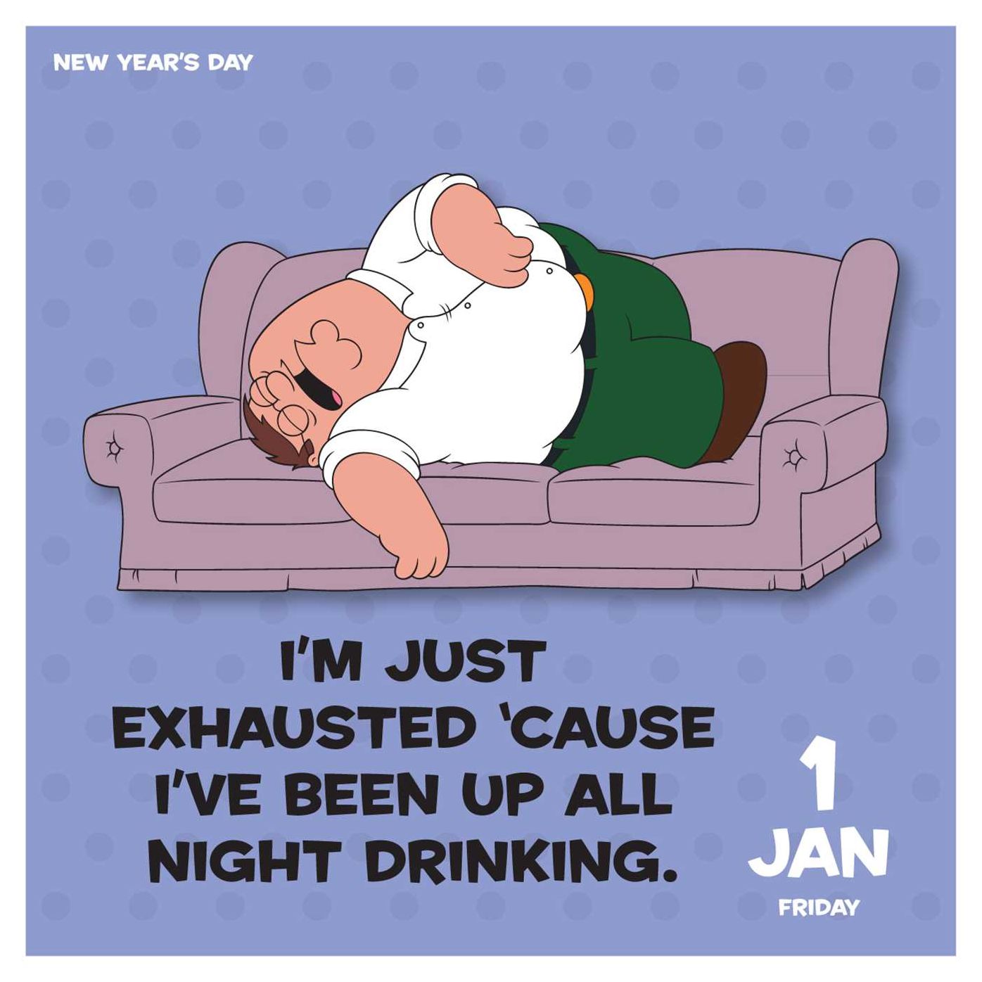 2016 Family Guy Day-to-Day Calendar