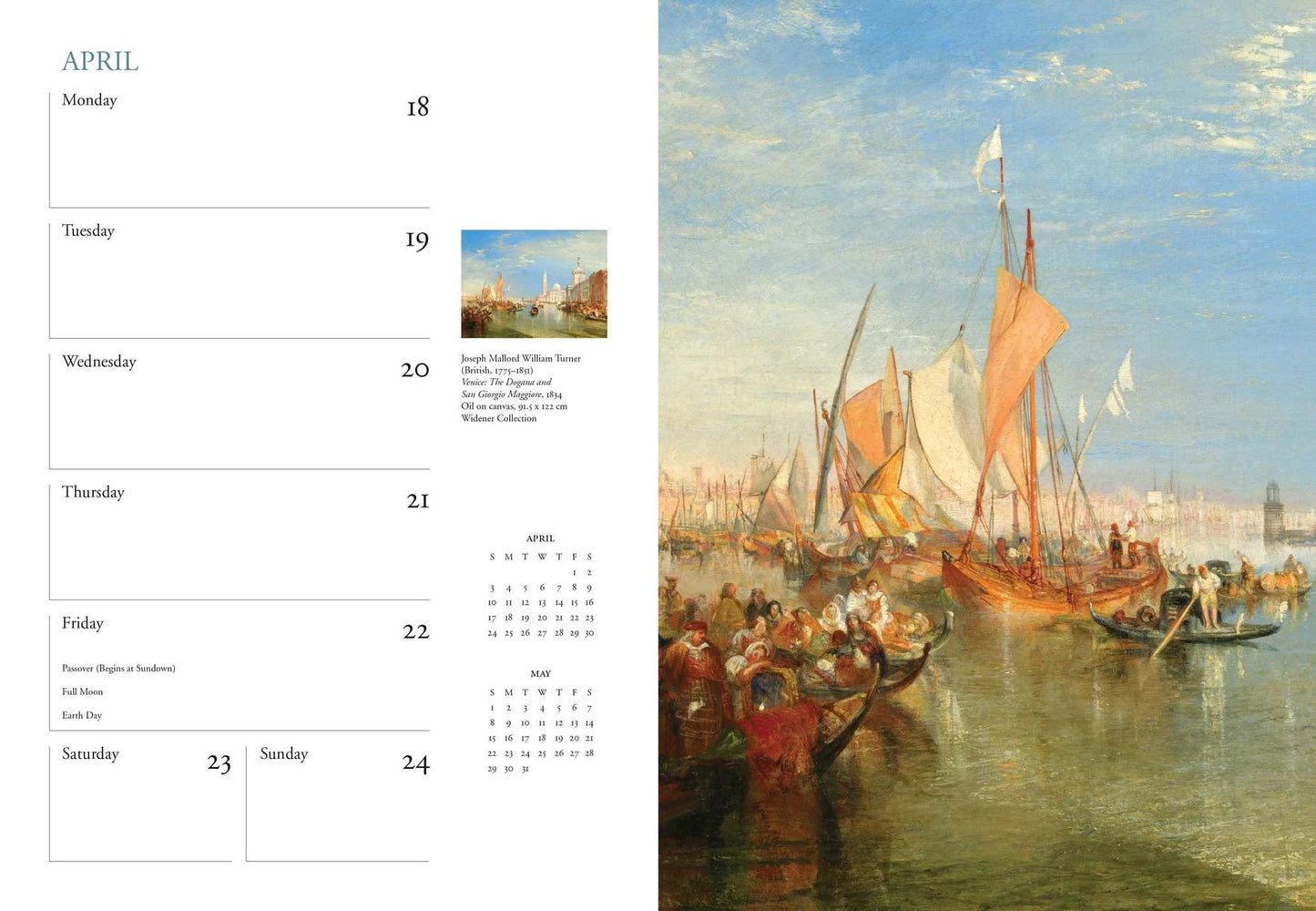 2016 National Gallery of Art Engagement Calendar