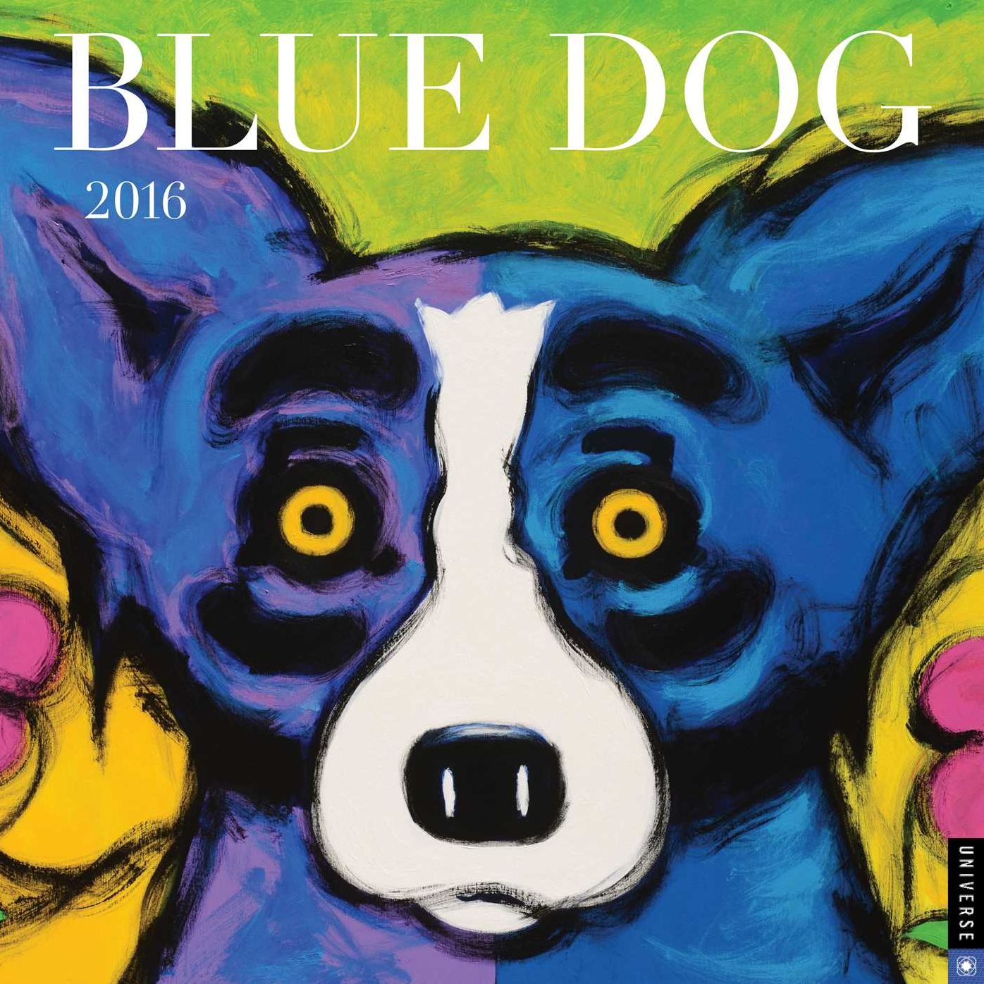 2016 Blue Dog Wall Calendar