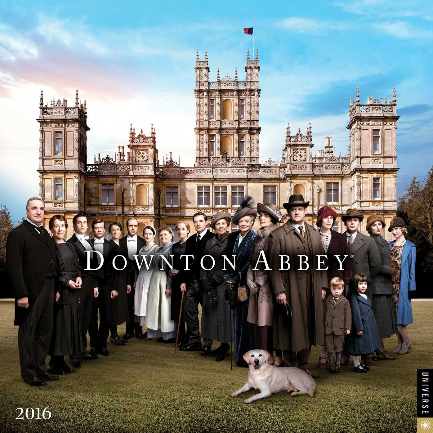 2016 Downton Abbey Wall Calendar