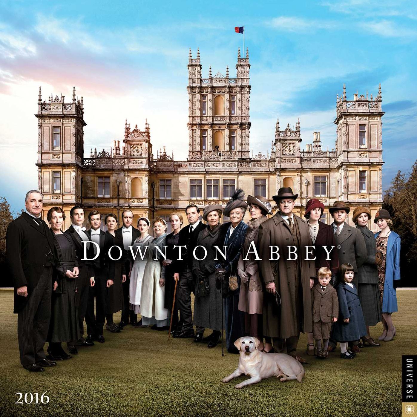 2016 Downton Abbey Mini Wall Calendar