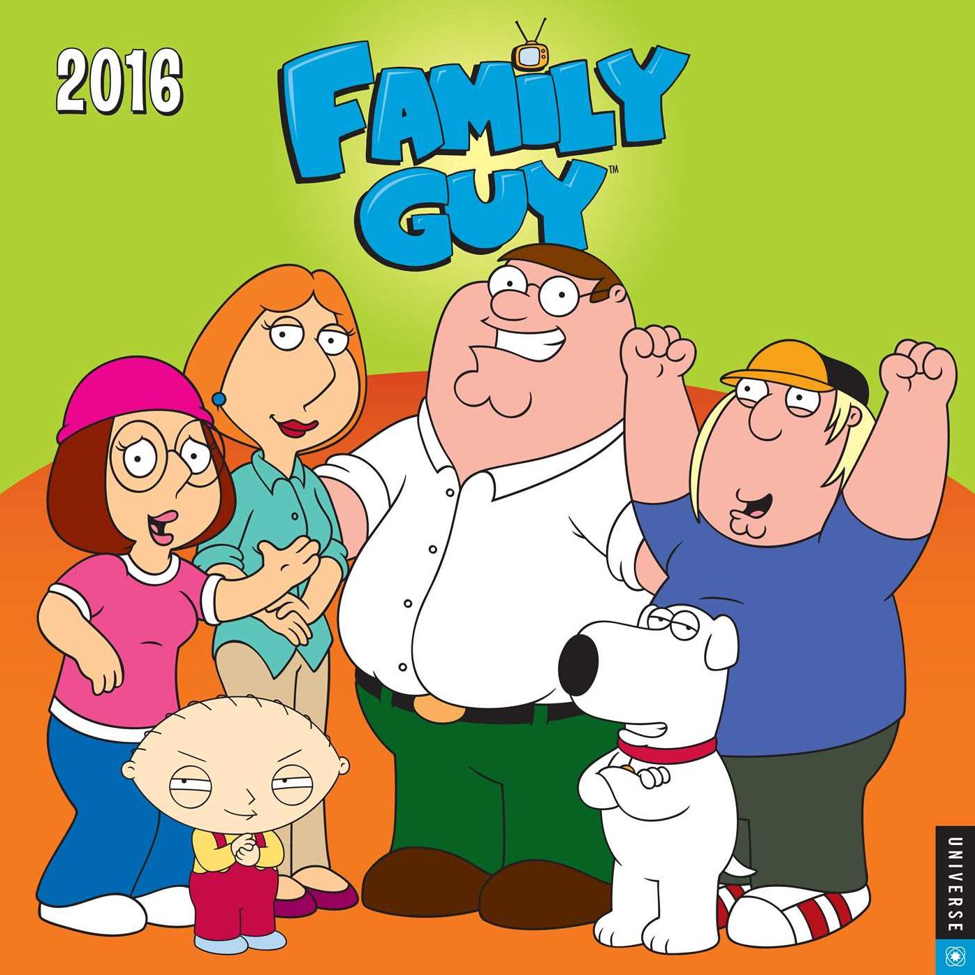 2016 Family Guy Wall Calendar
