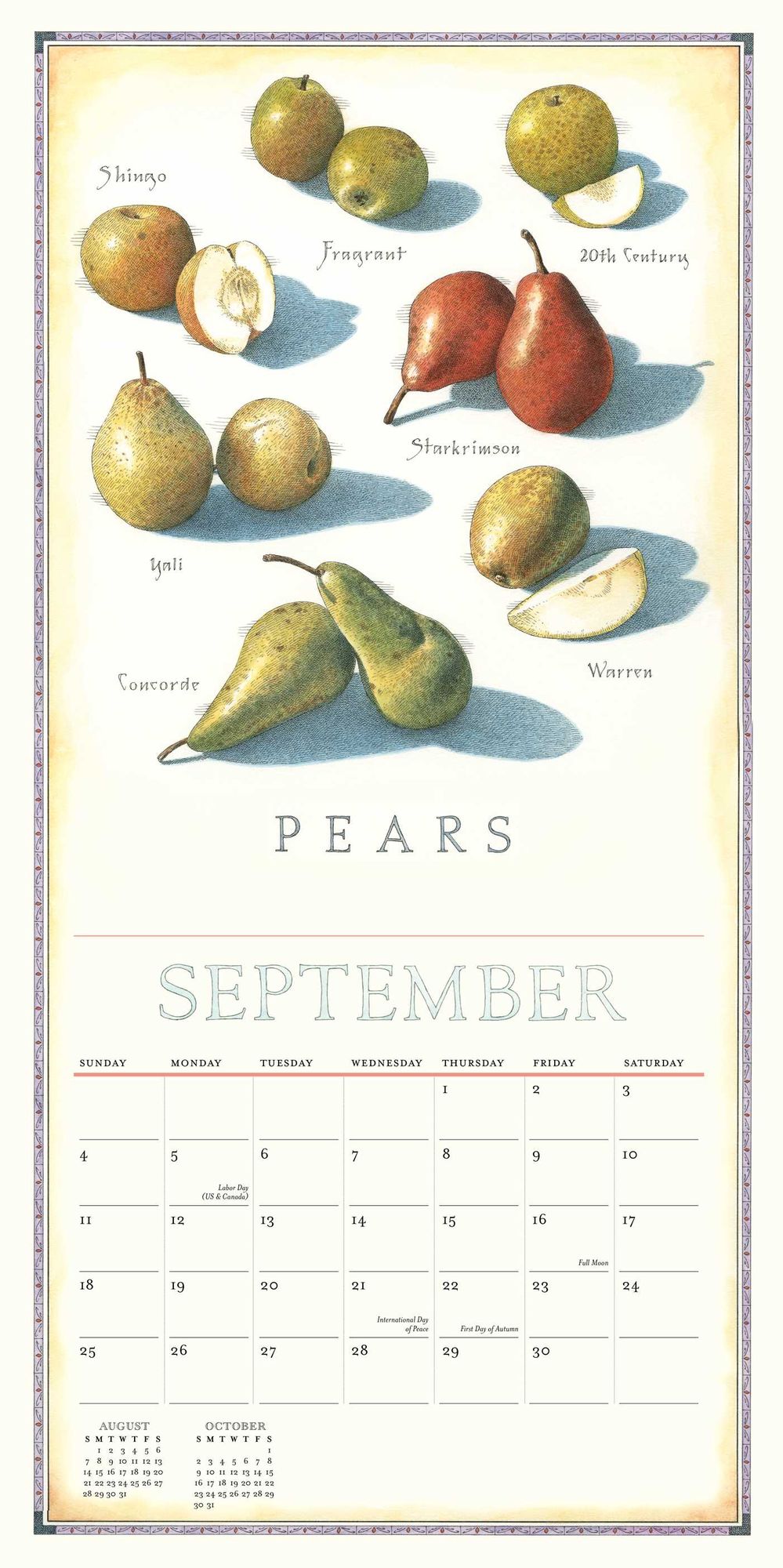 2016 Farmer's Market Wall Calendar