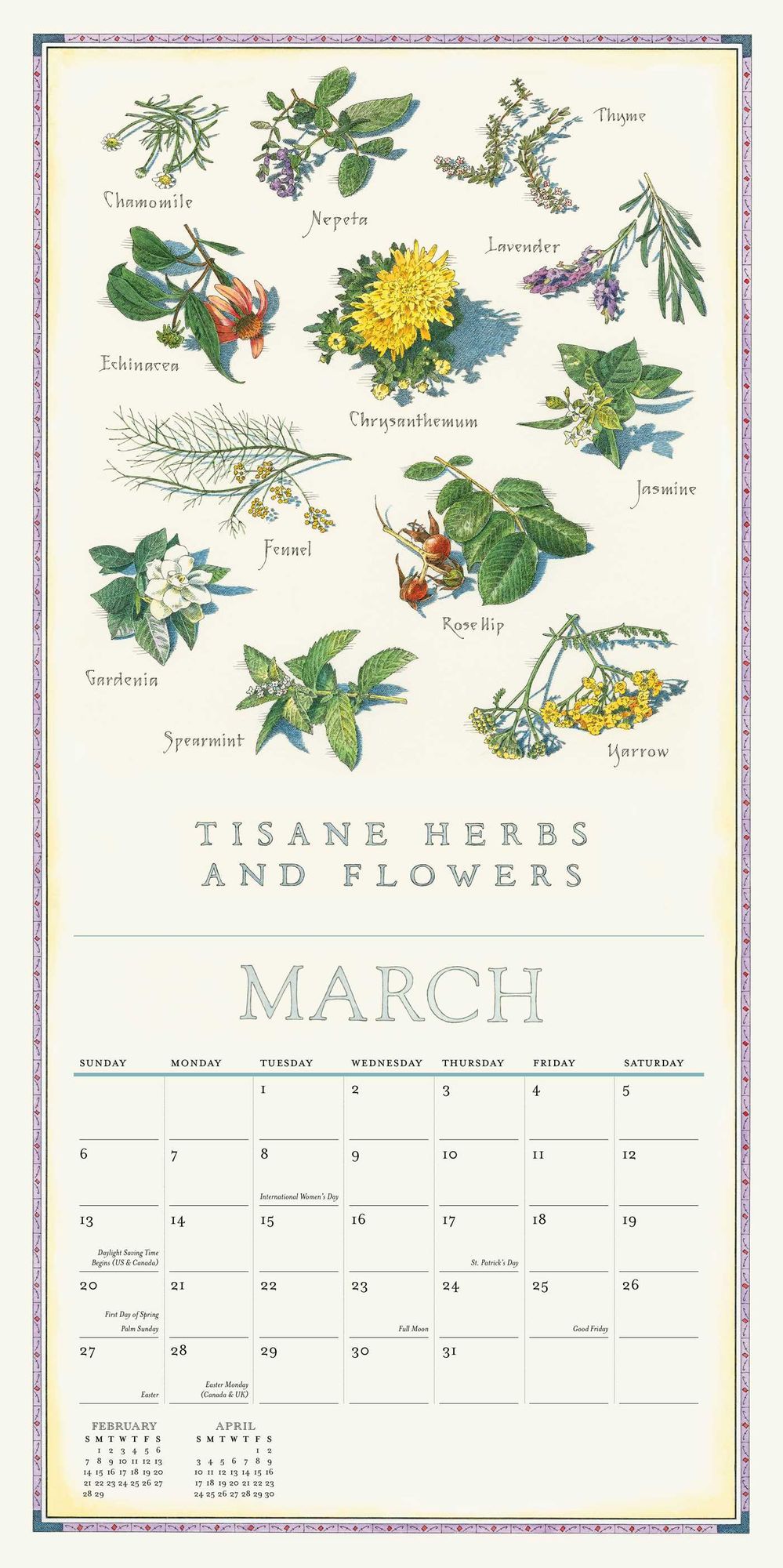 2016 Farmer's Market Wall Calendar