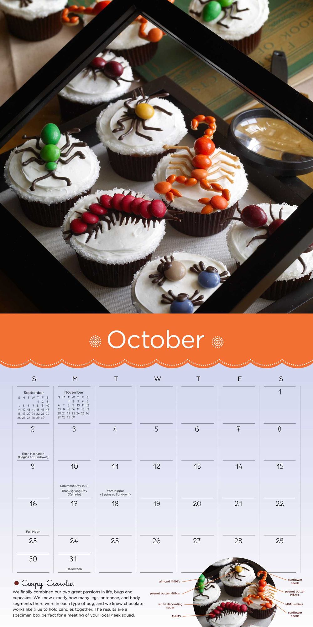 2016 Hello, Cupcake! Wall Calendar