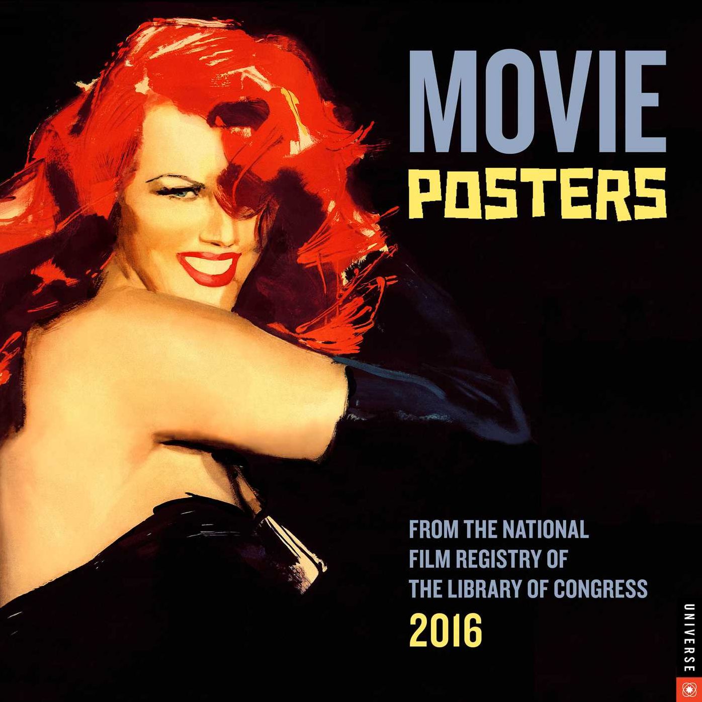2016 Movie Posters Wall Calendar