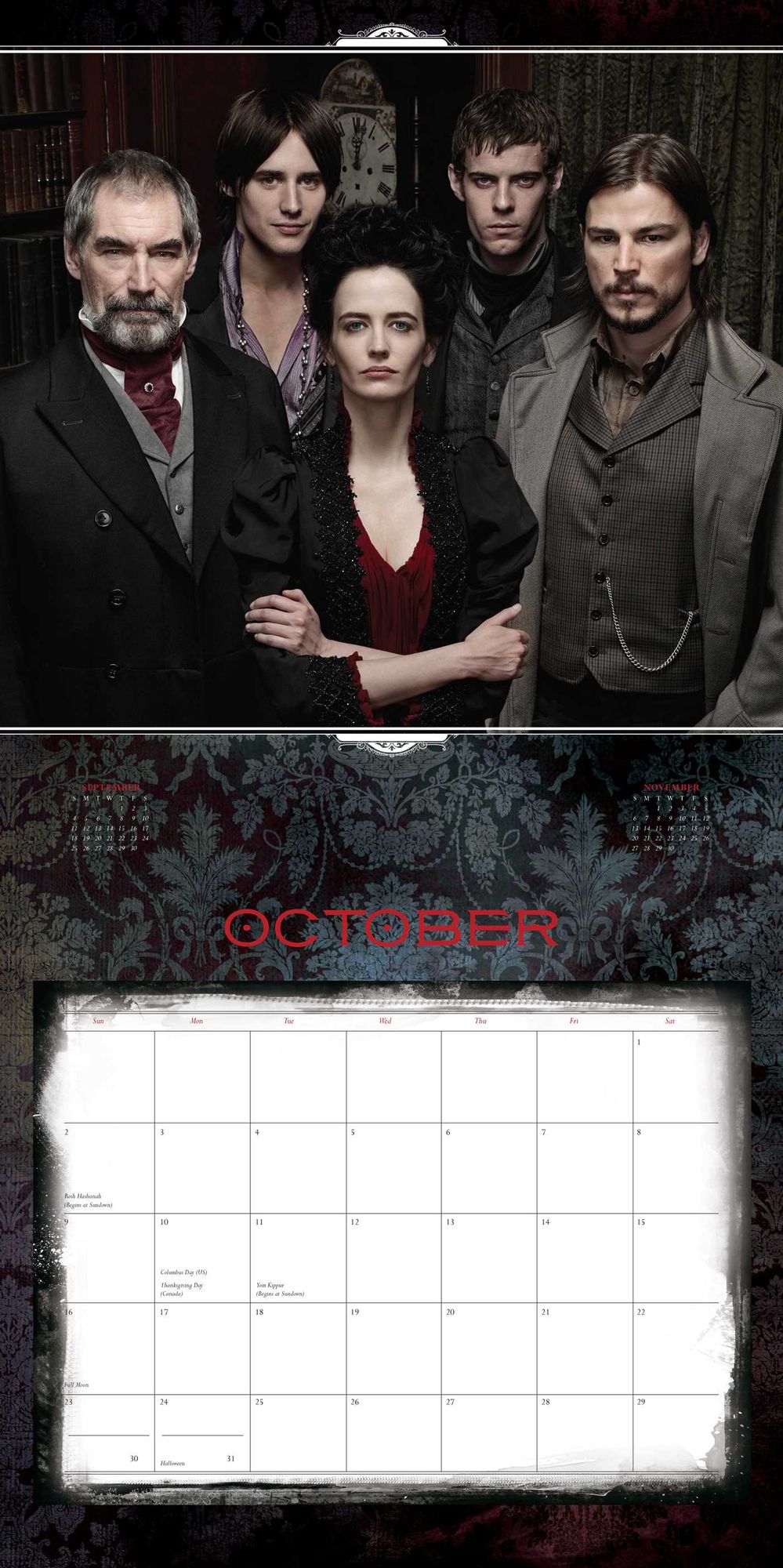 2016 Penny Dreadful Wall Calendar