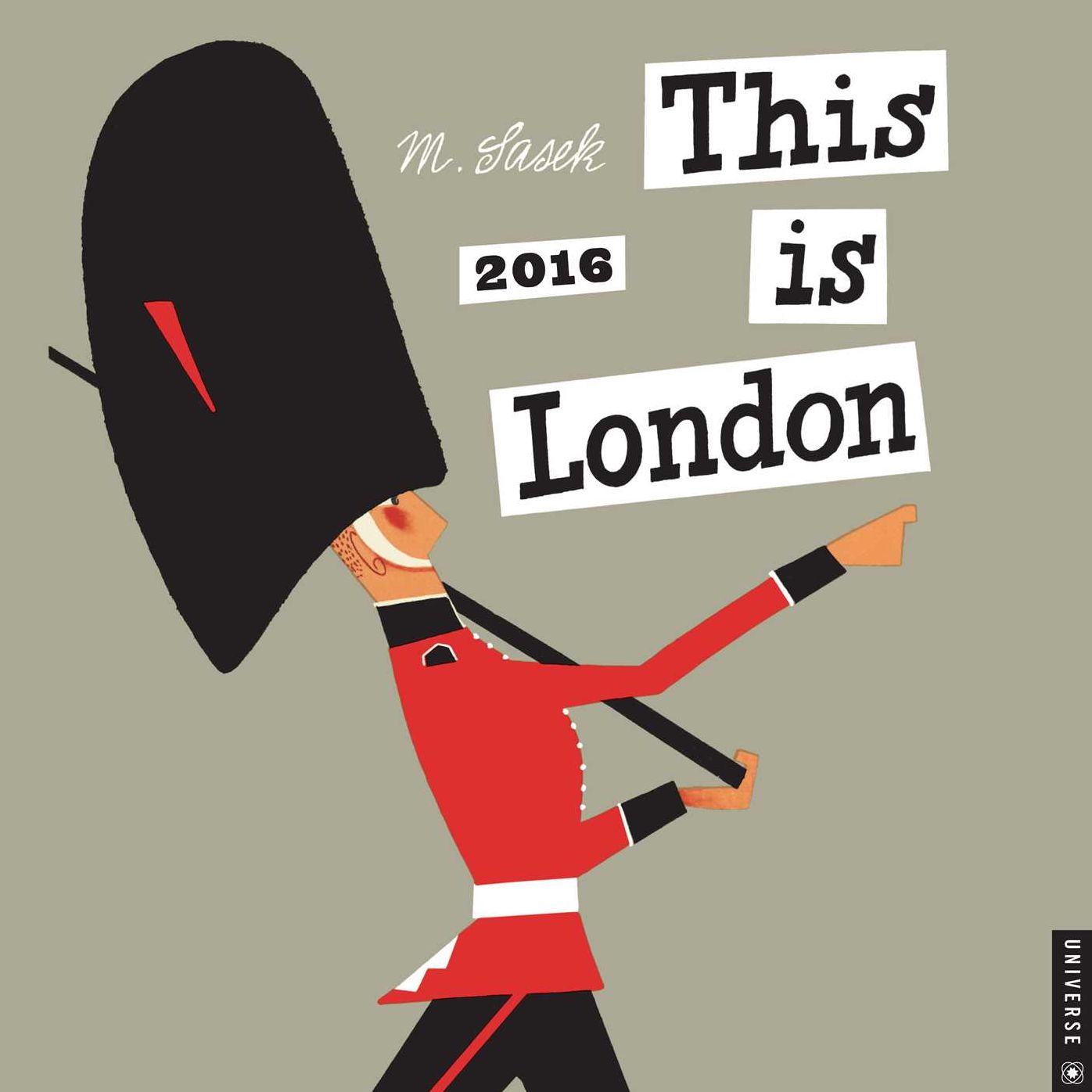 2016 This is London Wall Calendar