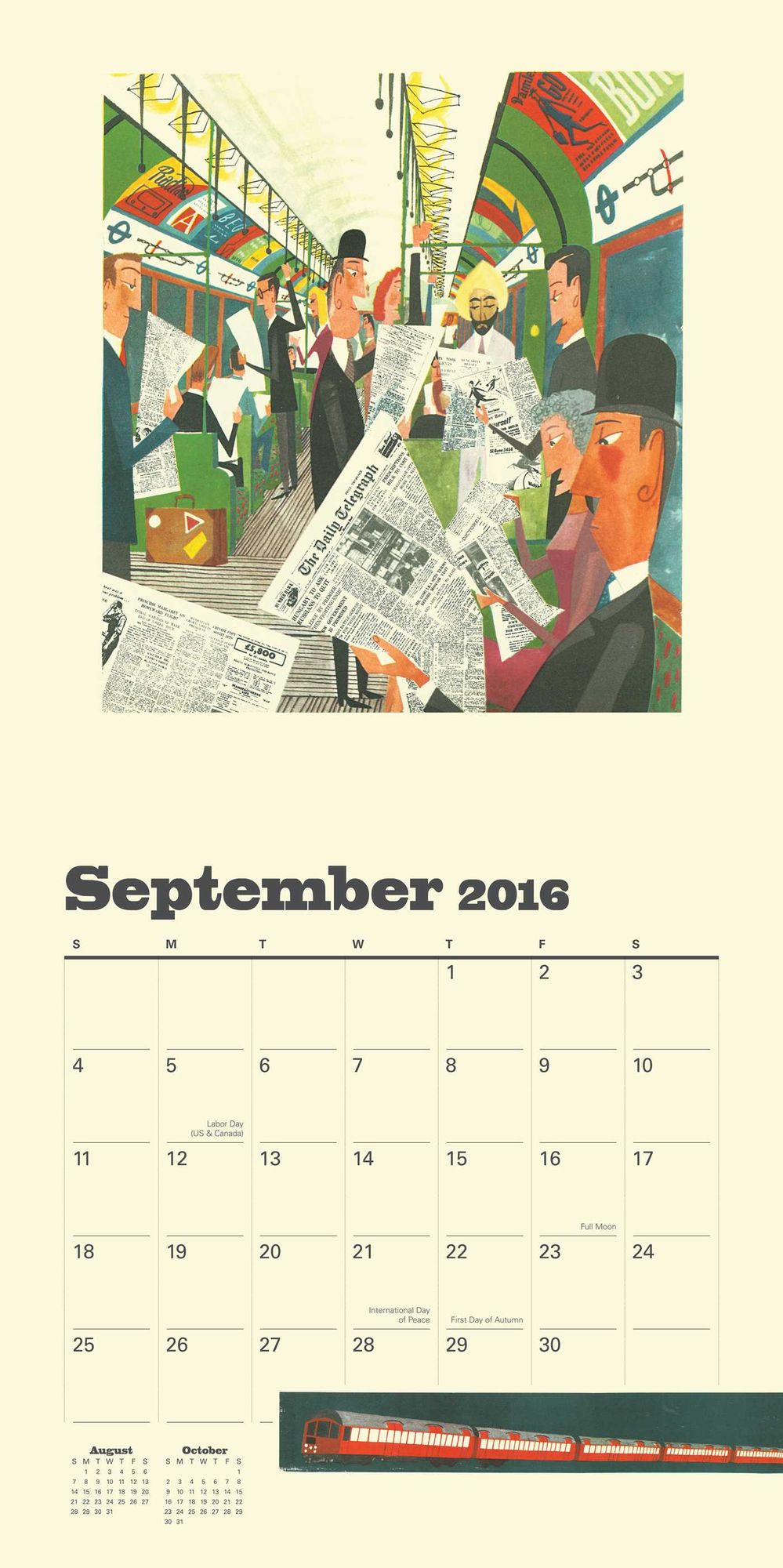 2016 This is London Wall Calendar