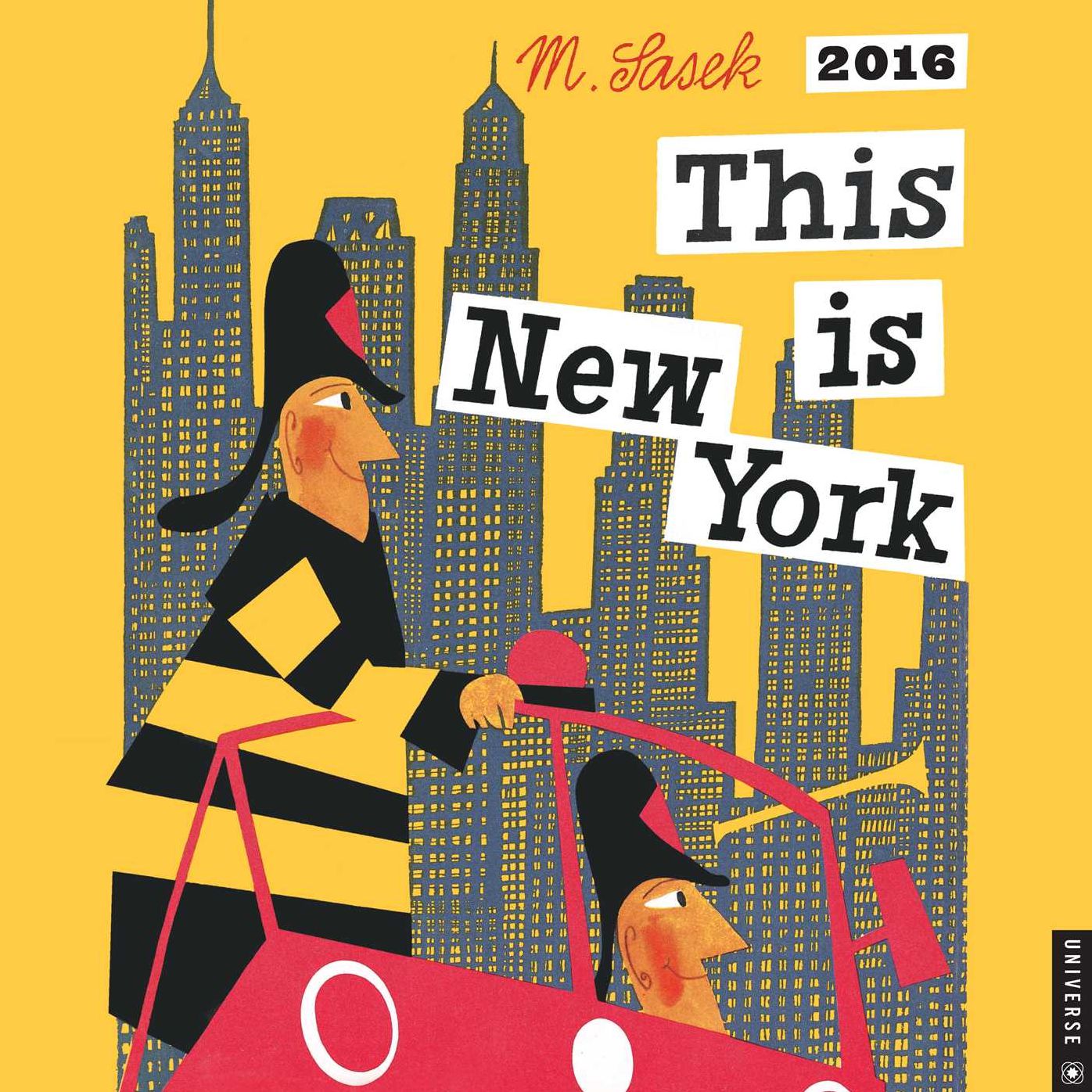2016 This is New York Wall Calendar