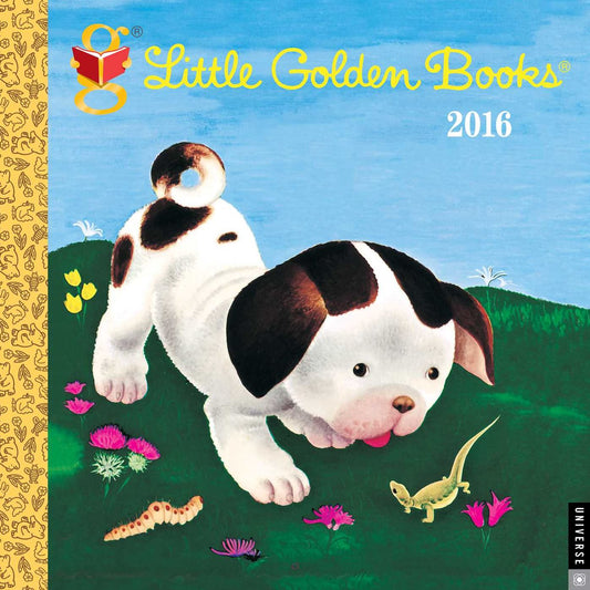 2016 Little Golden Books Wall Calendar