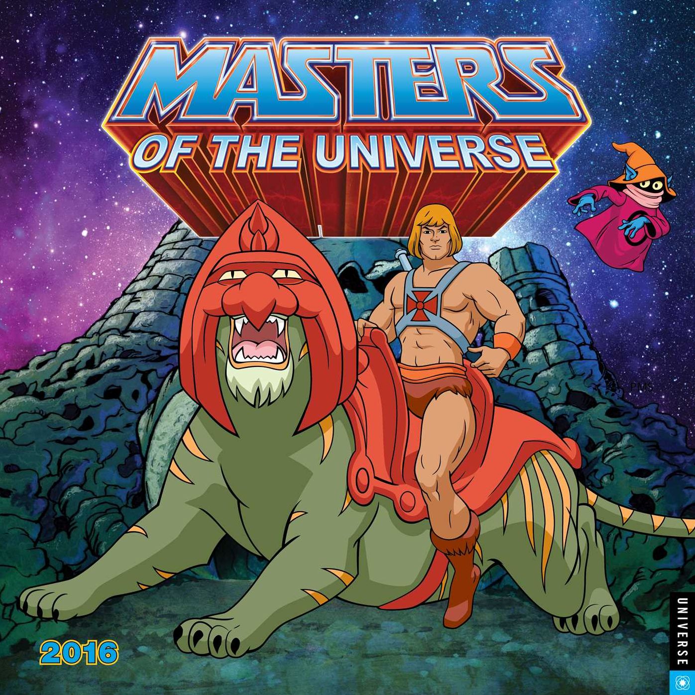 2016 He-Man and the Masters of the Universe Wall Calendar