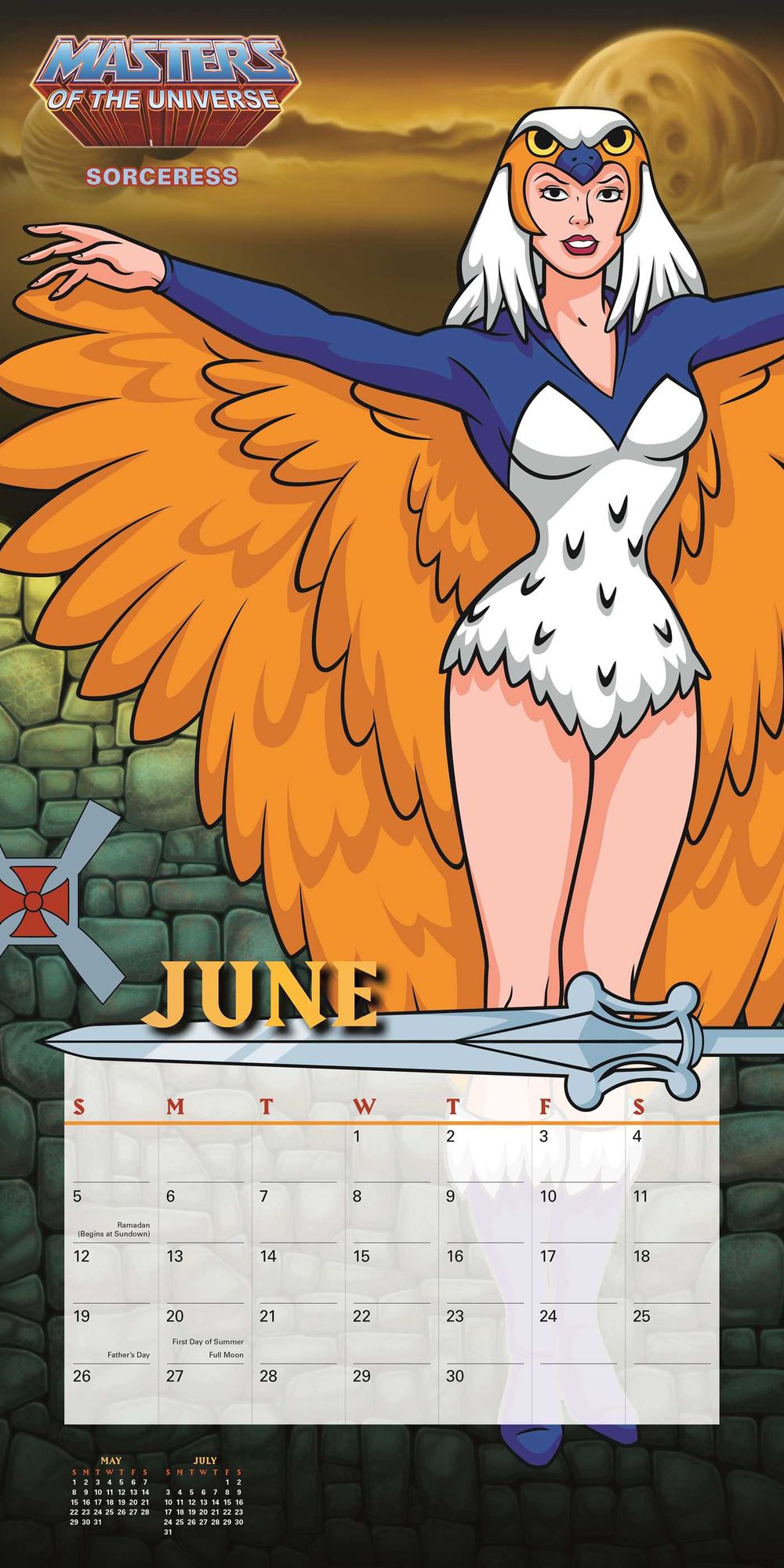 2016 He-Man and the Masters of the Universe Wall Calendar