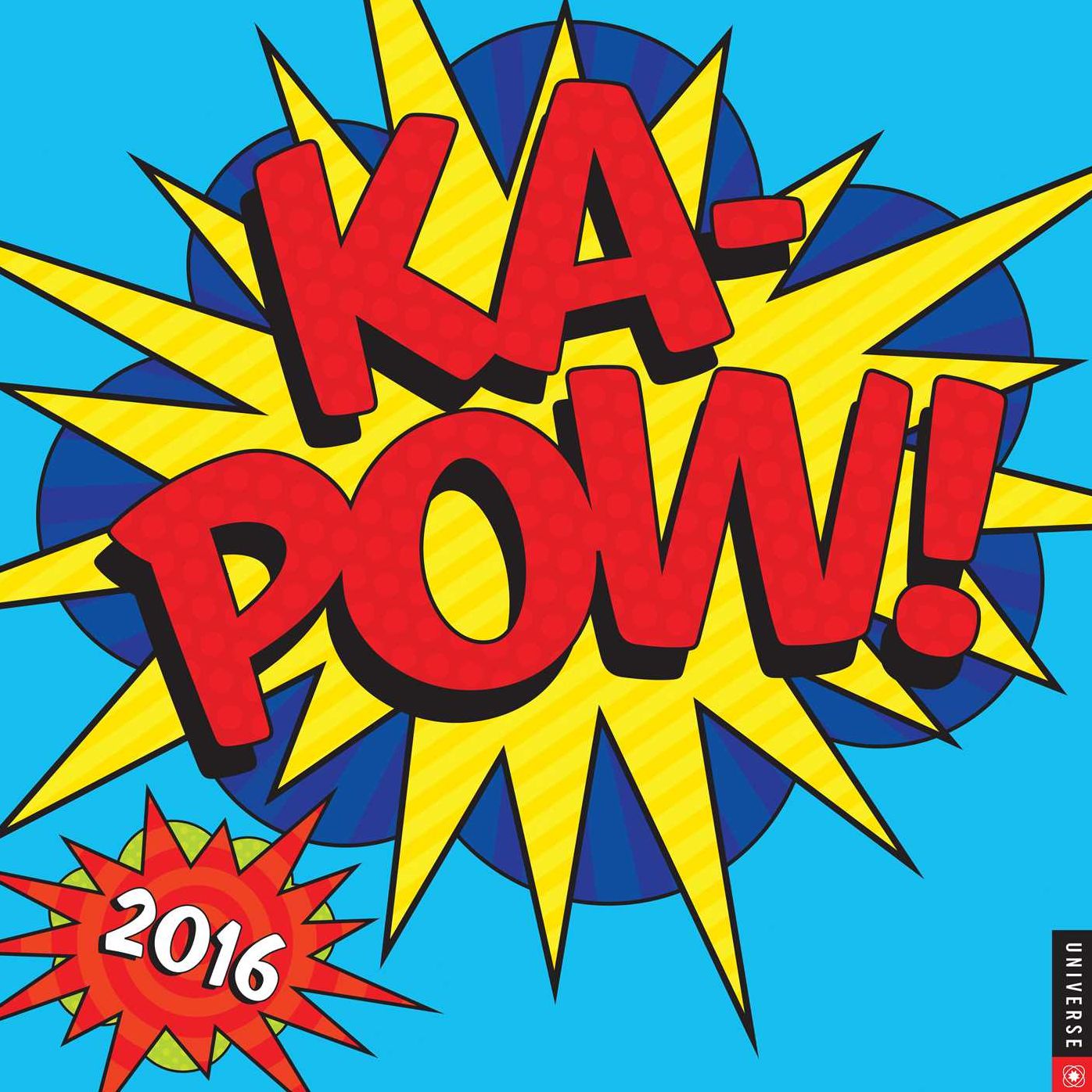 2016 KA-POW! Wall Calendar