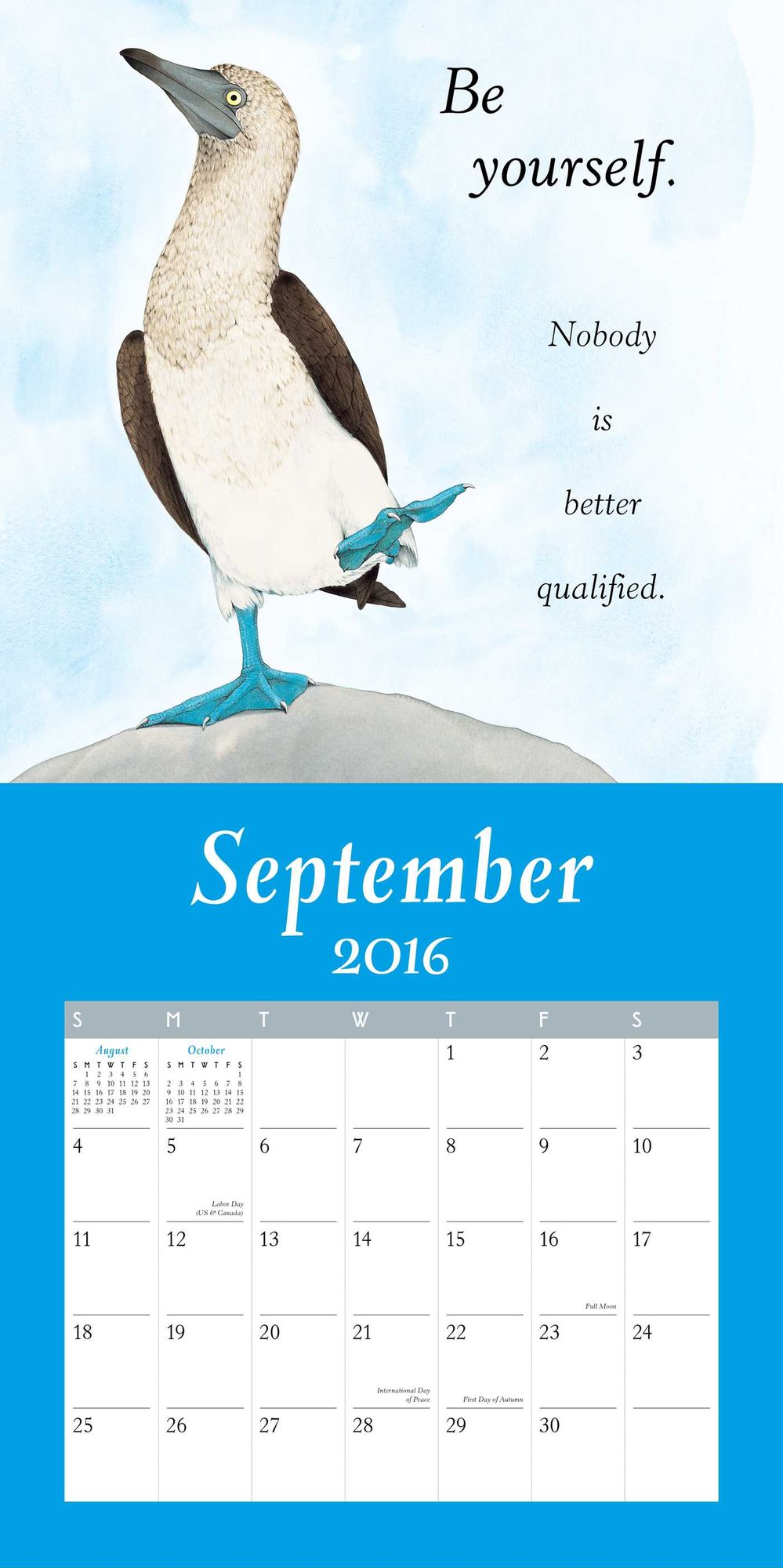 2016 Furry Logic Wall Calendar