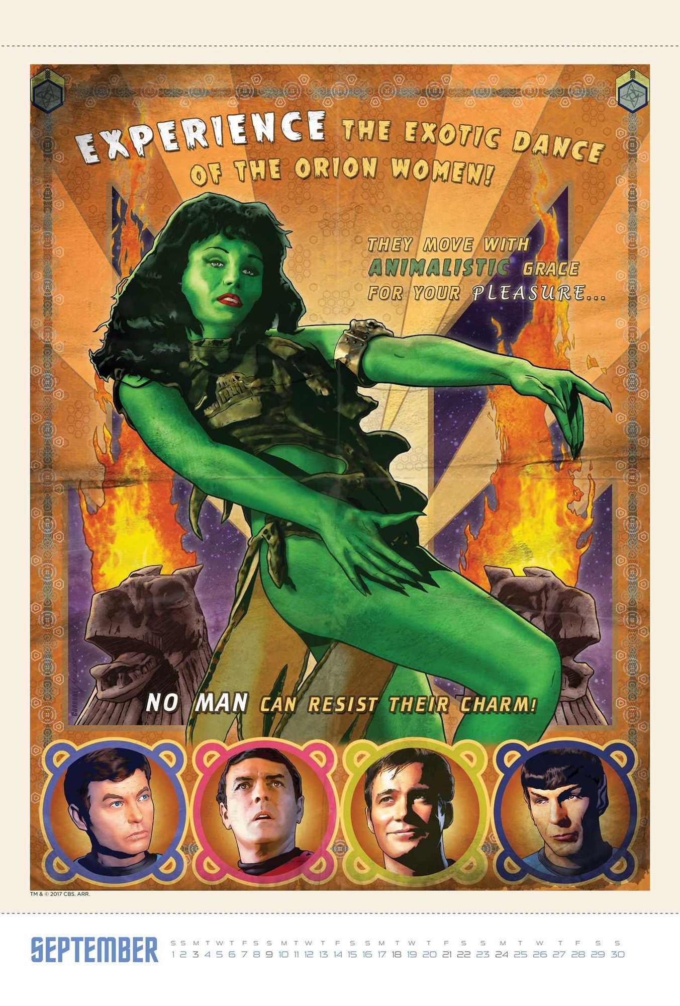 2018 Star Trek Poster Calendar