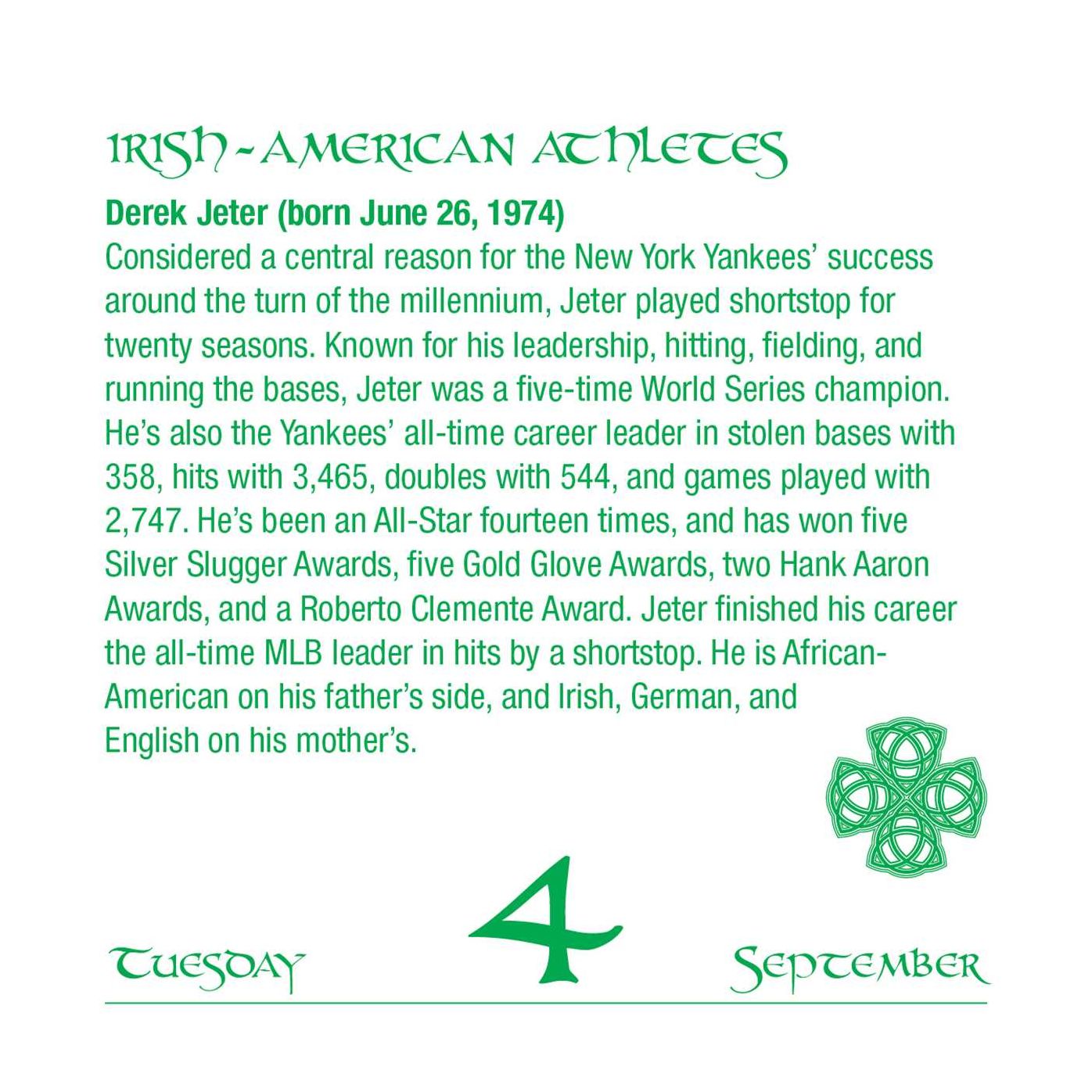 2018 365 Things to Love About Being Irish Day-to-Day Calendar