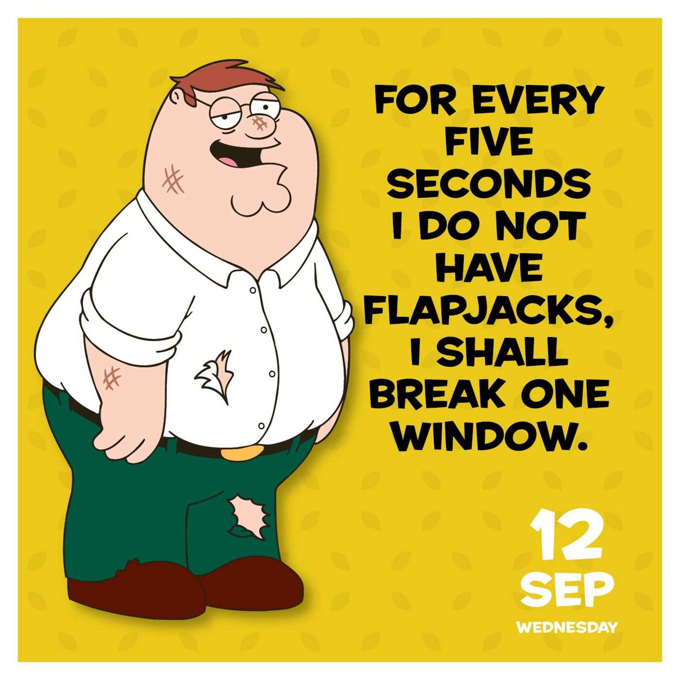 2018 Family Guy Day-to-Day Calendar