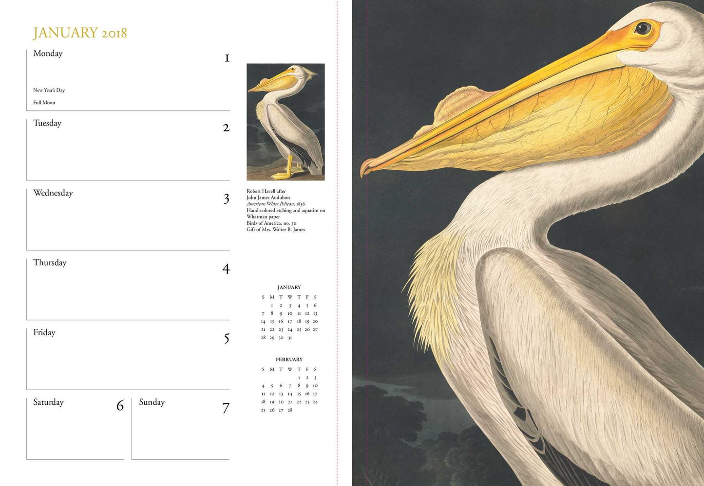 2018 National Gallery of Art Engagement Calendar