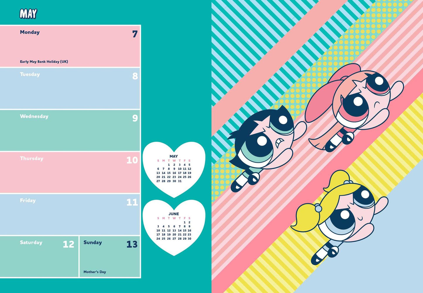 2017-2018 Powerpuff Girls Weekly Planner, The